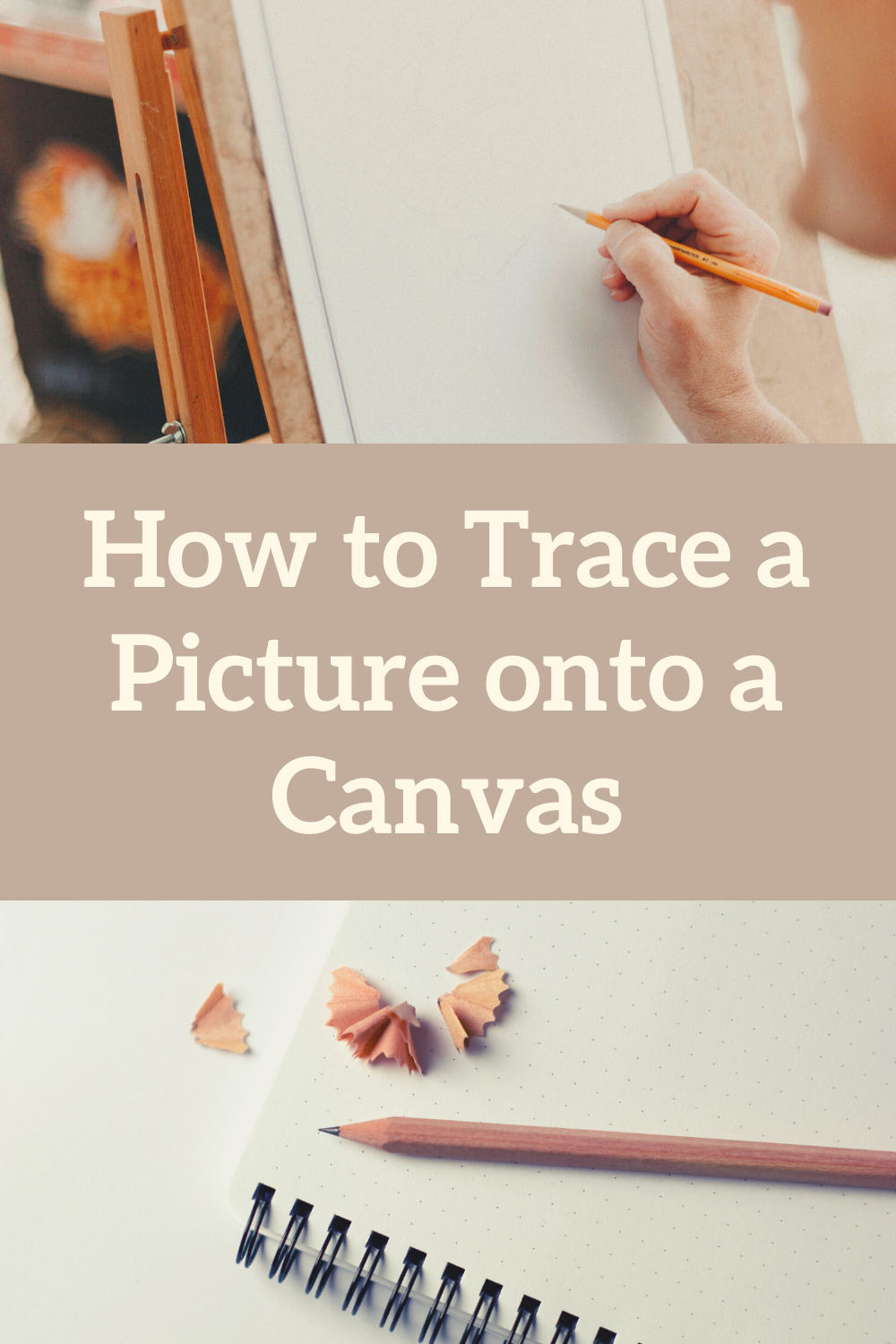 How To Trace A Picture onto a Canvas