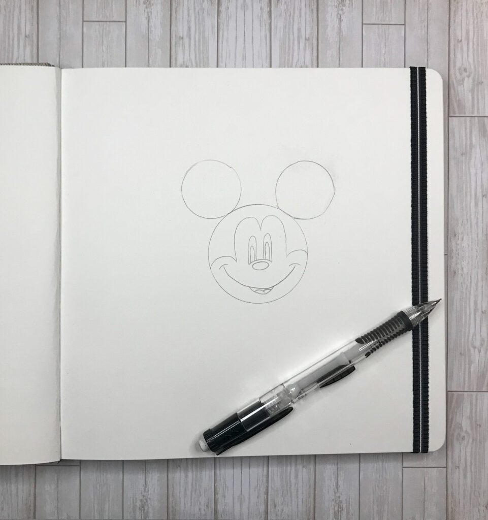 Mickey Mouse Drawing Easy @TheArtHacker-rkm - YouTube-vachngandaiphat.com.vn